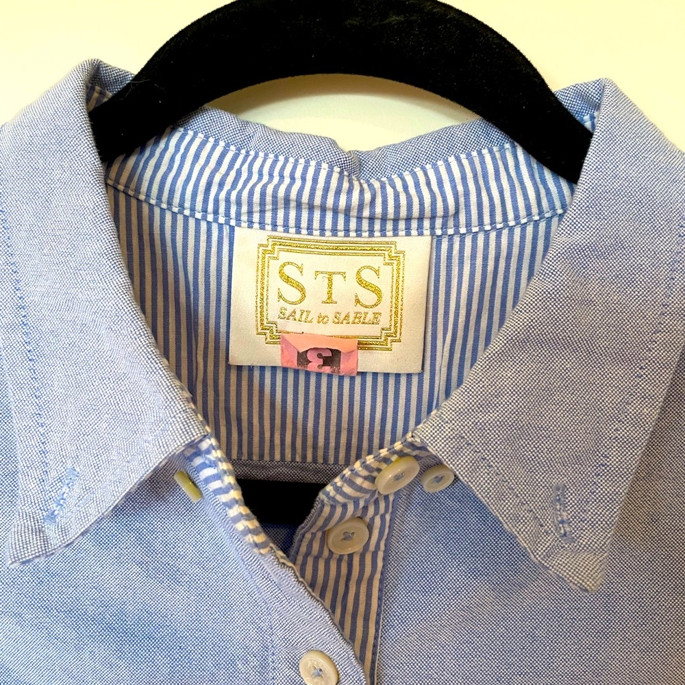 Sail to sable shirt dress, size 4/S